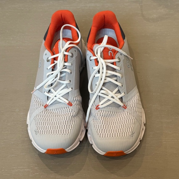 Mens On Running Cloudflyer | size 10 | gray/orange - Picture 2 of 9